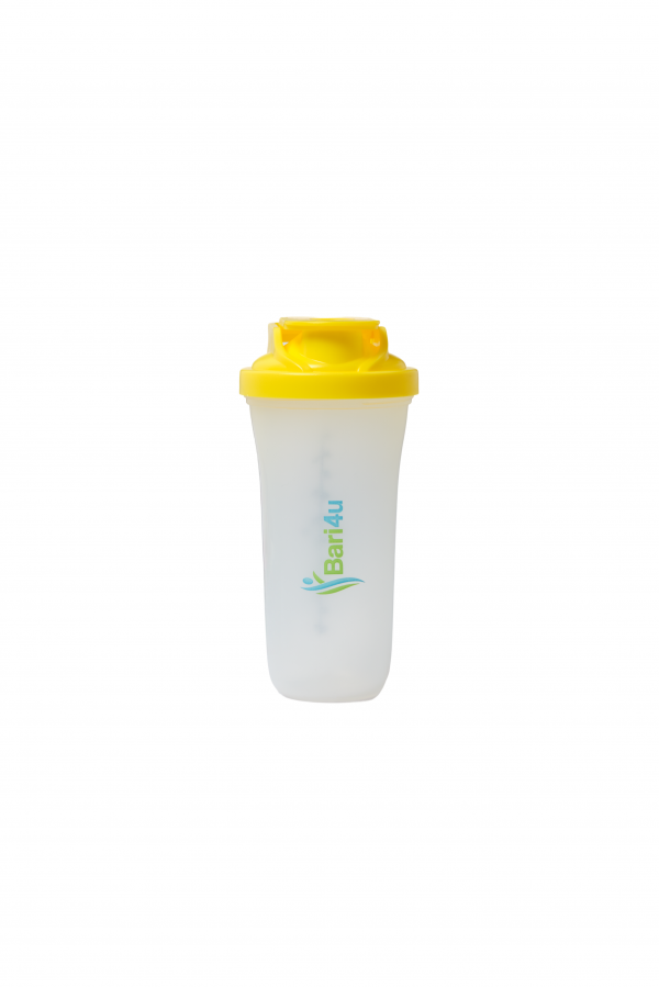 Sarı Shaker 500 ml protein karıştırma kabı