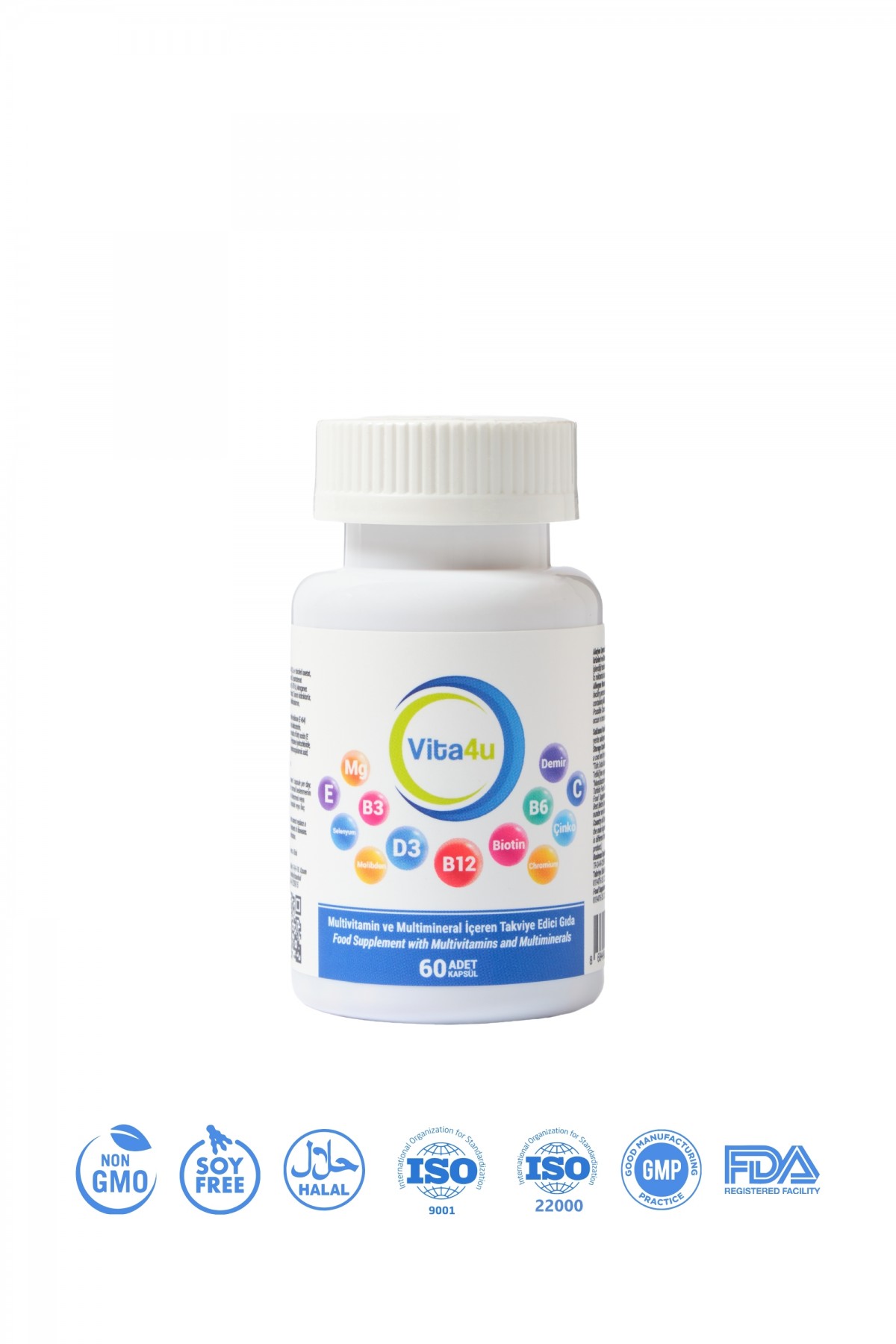 Vita4u Multivitamin ve Multimineral Komplex